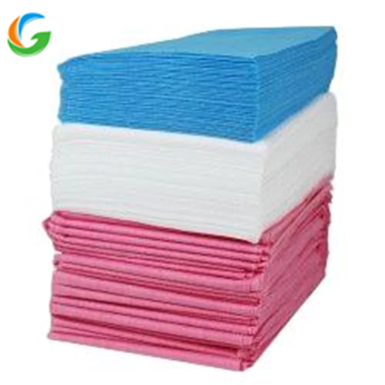 Golden Custom Beauty Salon Bed Covers Sheets Pp Non Woven Printed Fitted Waterproof Massage Table Disposable Bed Sheet Roll