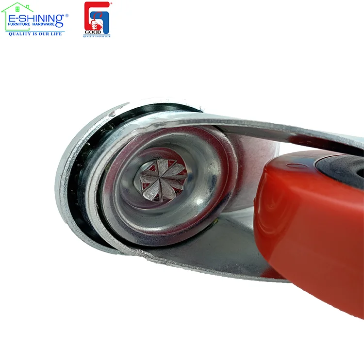 Factory Price Threaded Stem Casters Pvc Industrial Swivel Wheels With Plastic Insert