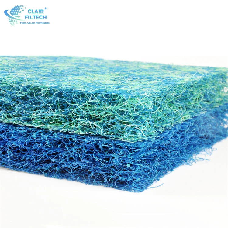 Floor Glass Fiber Filter Media Air Spray Booth Paint Mist Fiberglass Air Filter Series Fiber