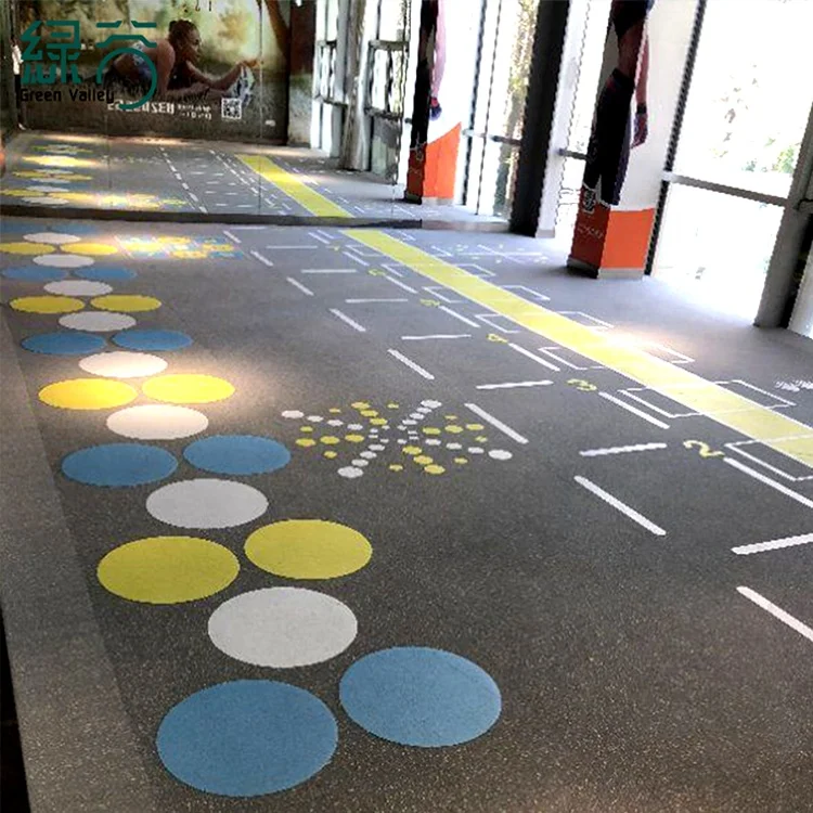 UV Printed Patterns Rubber Rolls and Mats with Colorful Picture