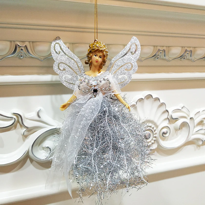 New fairy angel pendant birthday gift for Christmas angel tree topper decoration