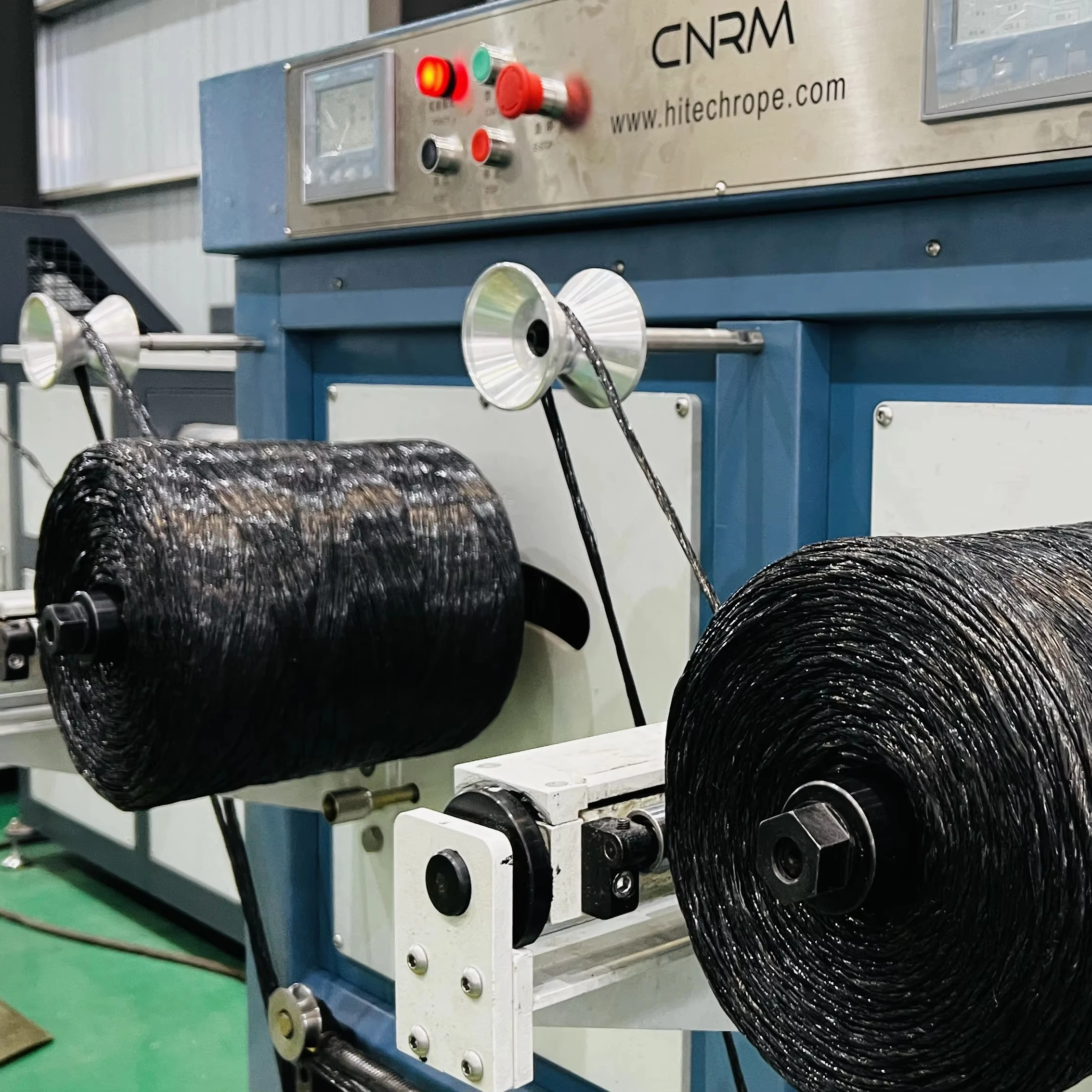 HDSW-H02 намотка CNRM с системой HMI + PLC и сенсорным экраном для 5000d-70000d веревочной пряжи пресс-подборщика