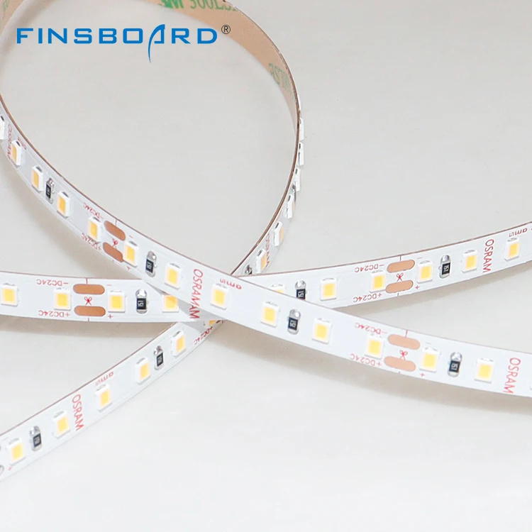 Factory Supply Cabinet Home DIY Lighting Led Light Strip 8mm Smd2835 120 24v Single Colour Low Voltage Strip Light