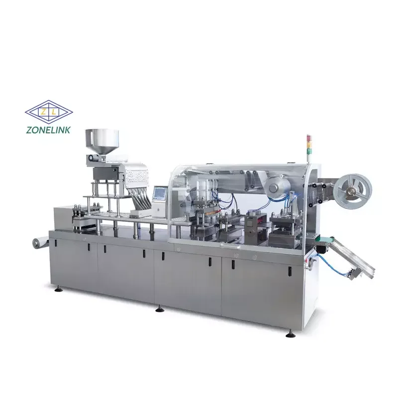 DPP 260 Pack Forming For Cosmetics Small Food rotary high frequency PVC blister packing machine