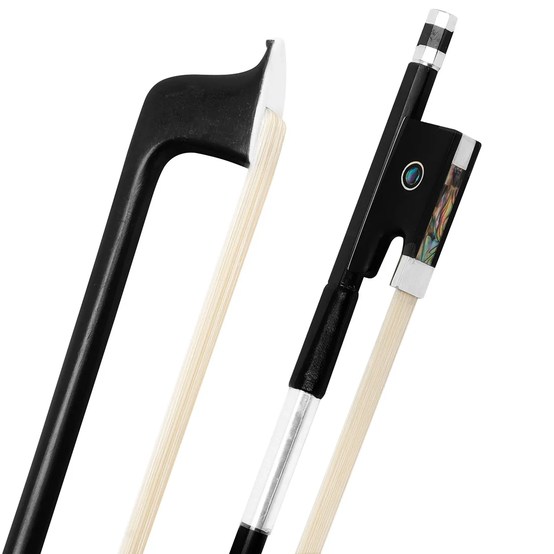 Carbon Fiber 4/4 Cello Bow Small Pre Made Violin Bow Professional High Quality Viola Bow For kids