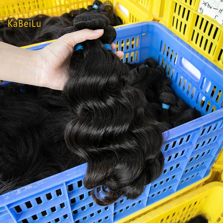 
kbl jet black raw vietnam human hair , remy virgin hair raw vietnam hair unprocessed, raw hair pieces for black women 