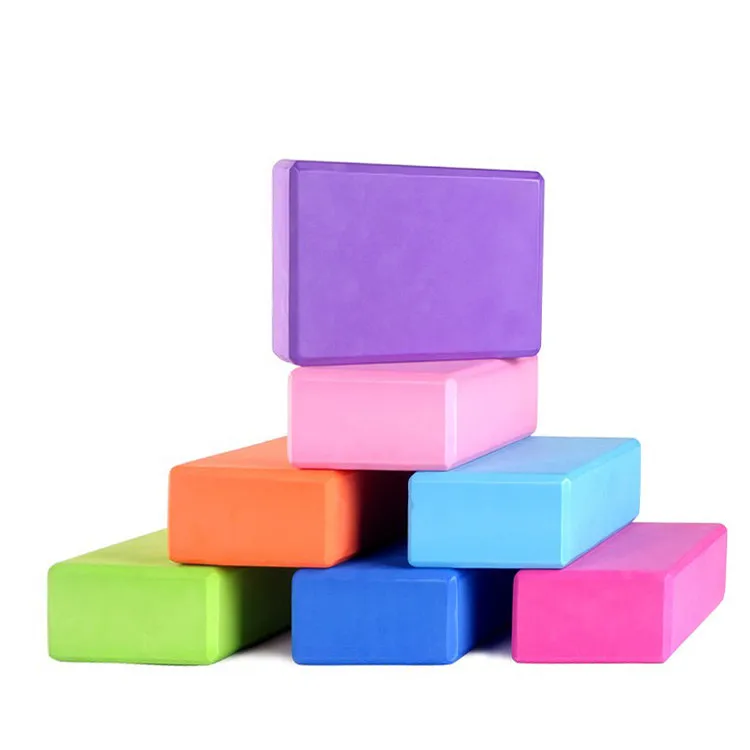 GECKO MASTER Красочный eva Пена Йога Пилатес блок кирпич для йоги упражнения