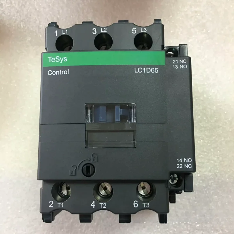 Контактор TeSys Deca серия LC1D LC1D65D7C 3-полюсный 42 В AC 50/60 Гц вес: 1 4 кг 3 нет размер: 127*75*119 мм