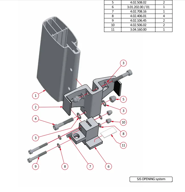 Hot Sales Curtain Wall Accessories