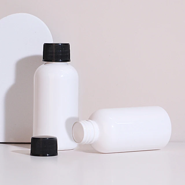 2oz/Mini PET Empty Energy Shot Plastic Bottle For Drinking Energy Drink Beverage Water Or Coffee Packaging Bottle 60ml