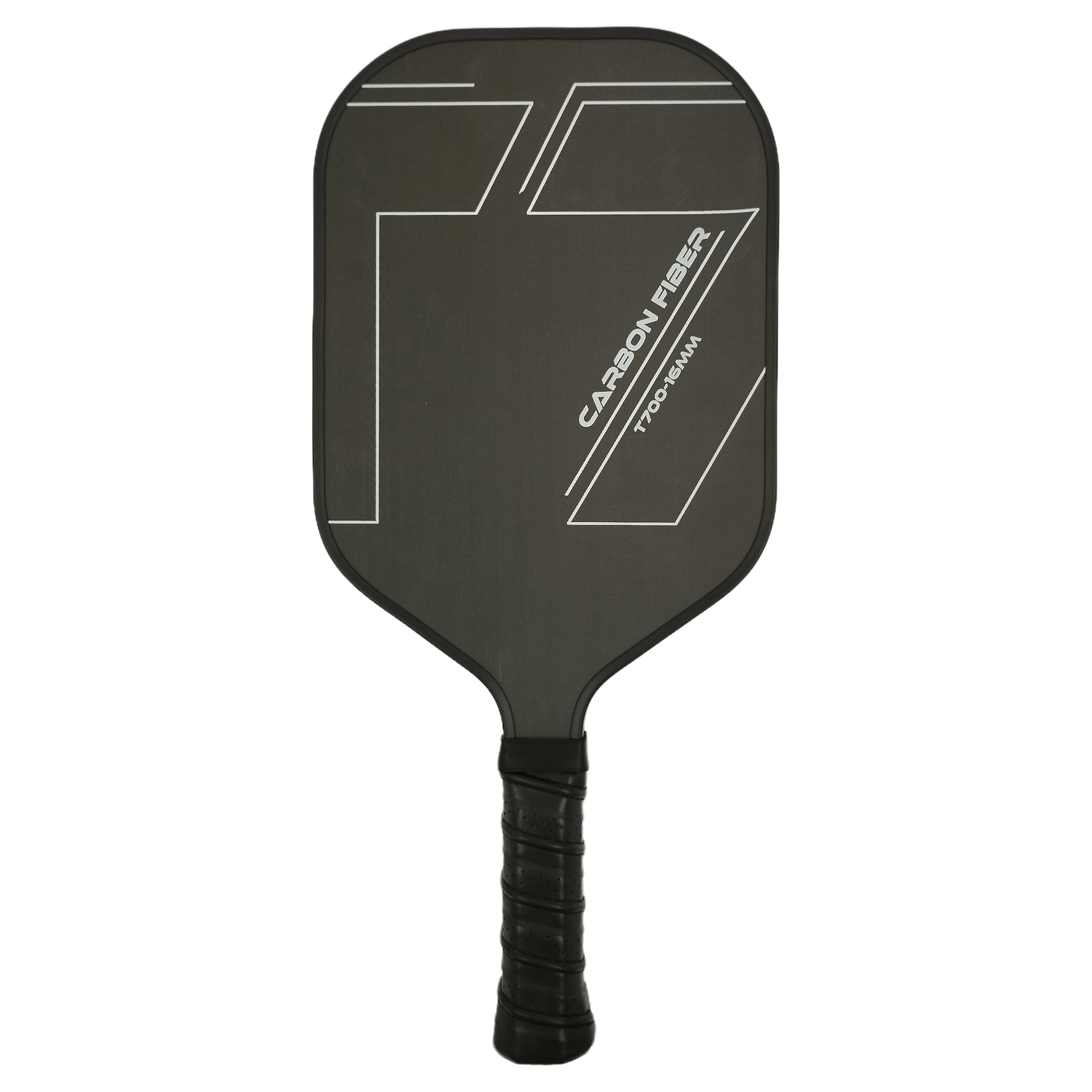 Заводская цена на заказ T700 16 мм из углеродного волокна Pickleball весло сотовый PP Core Paddle