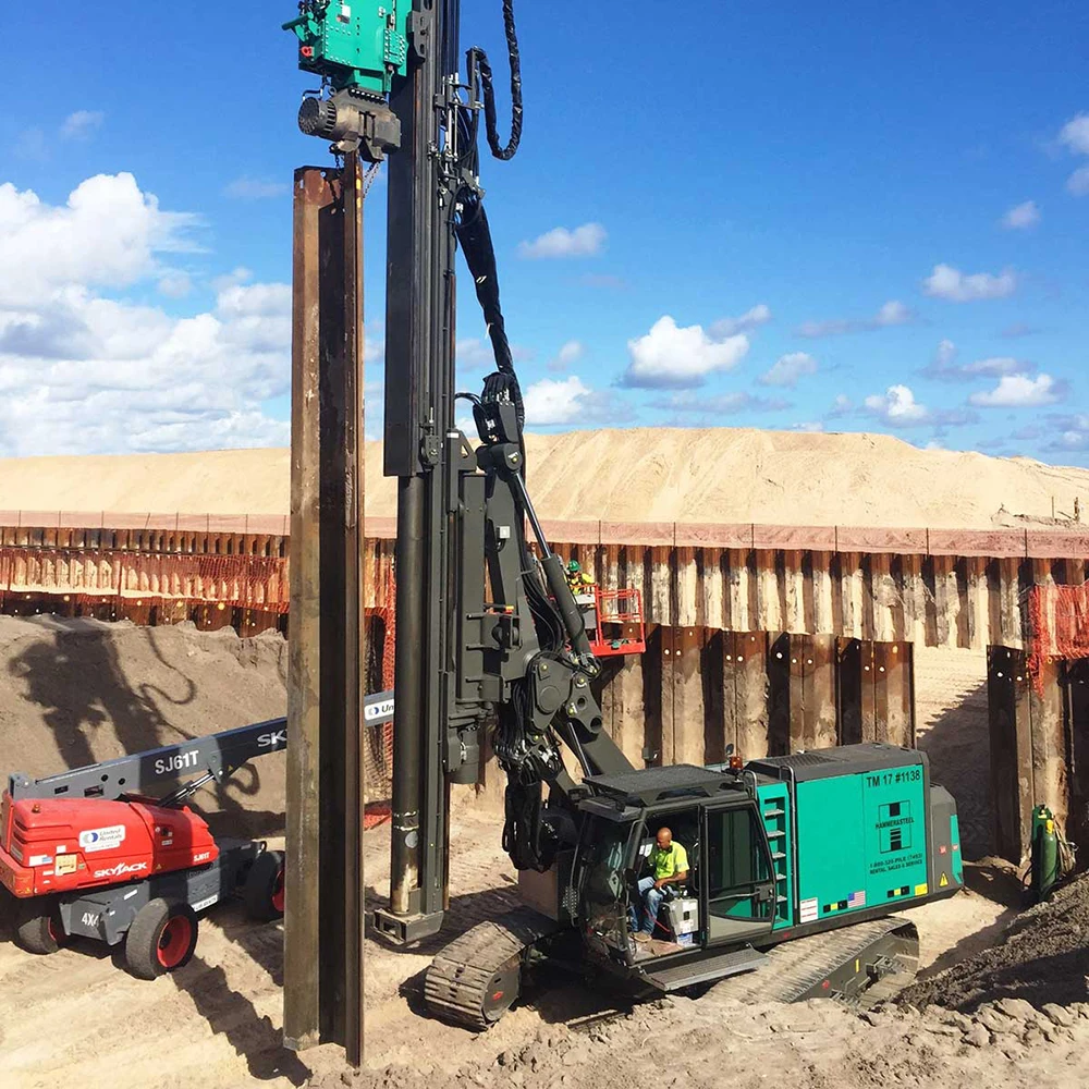Supplier cost 500 u shape cold formed steel sheet pile piling for quay wall construction