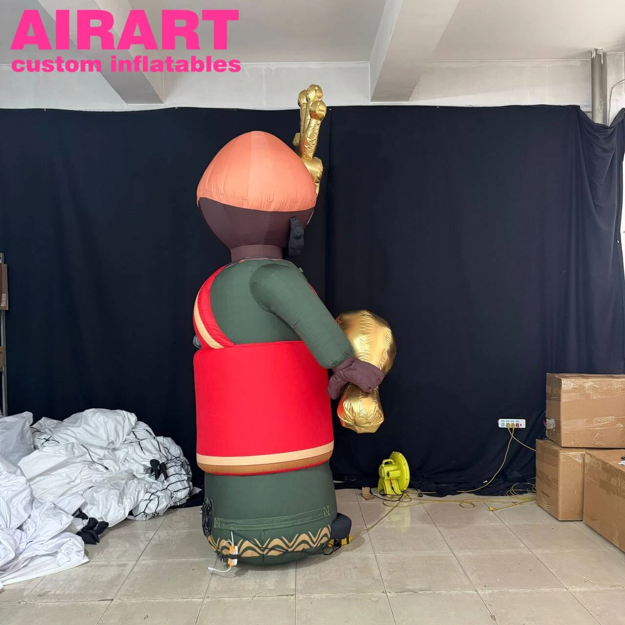 Надувной персонаж из мультфильма Airart модель короля надувные фигурки высокого качества мультяшный король