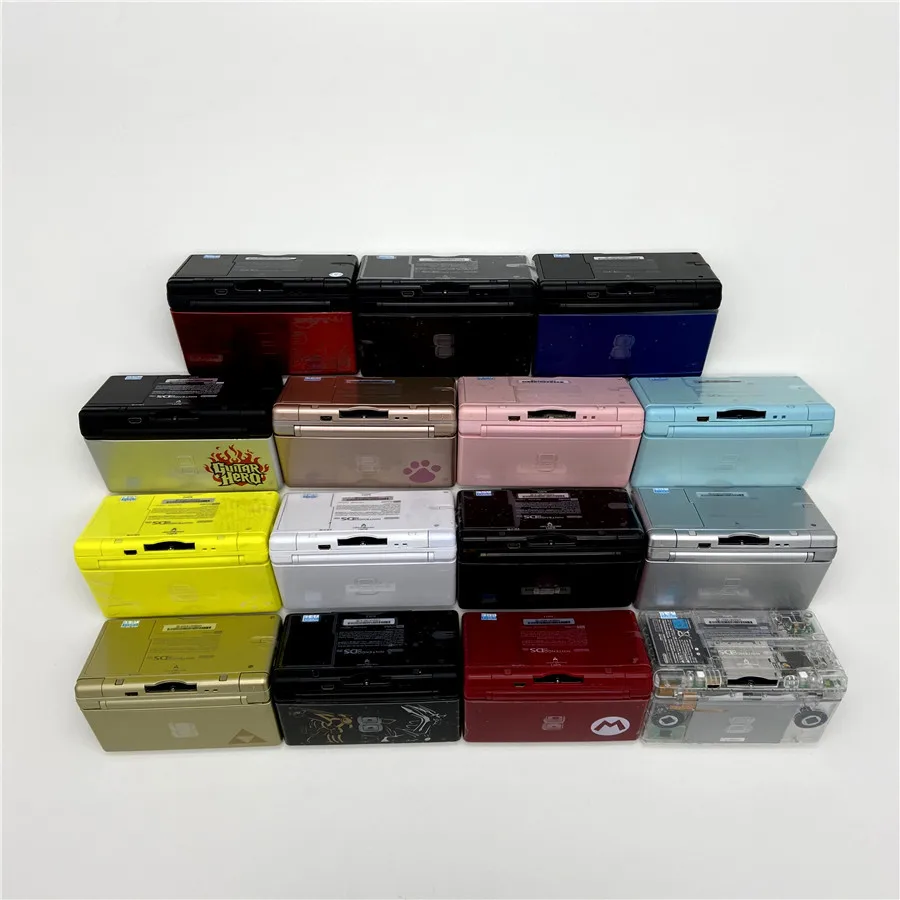 Восстановленная консоль DS Lite NDLS консоль винтажная Классическая игровая консоль Moded восстановленная игровая консоль настроить несколько языков