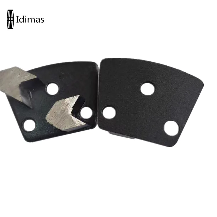 Quick Change Magnet Arrow Segments Diamond Dry/Wet Grinding Tools Abrasive Pad For Grinding Concrete