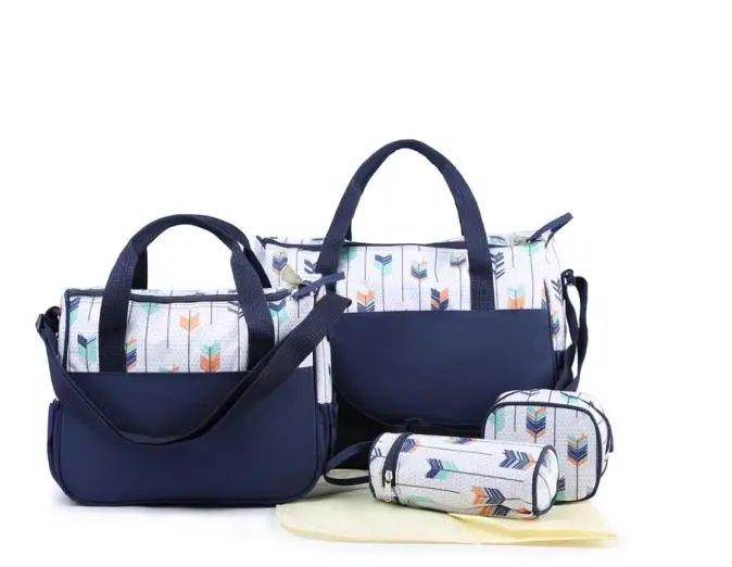 
Multifunctional and Large Capacity Mommy Bag quality 5pcs 