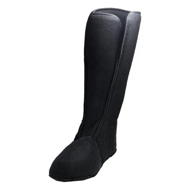 Ladies Black Knee High Snow Boots, Winter Style Outdoor Boots, Womens Stylish Pac Boots