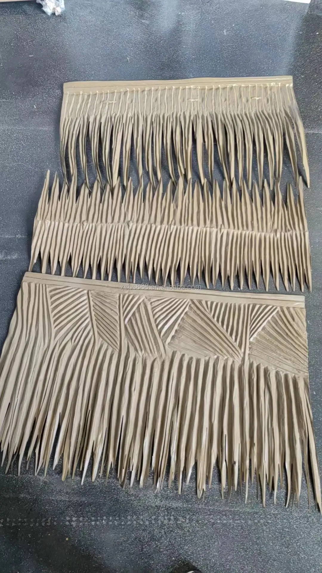 Hotsale waterproof thatch beach umbrella