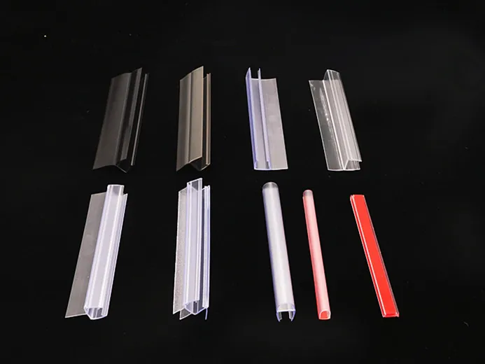Shower Screen Water Seal Plastic PVC Waterproof strip Bathroom Profile seal Sealant Strips Rubber for Shower glass door