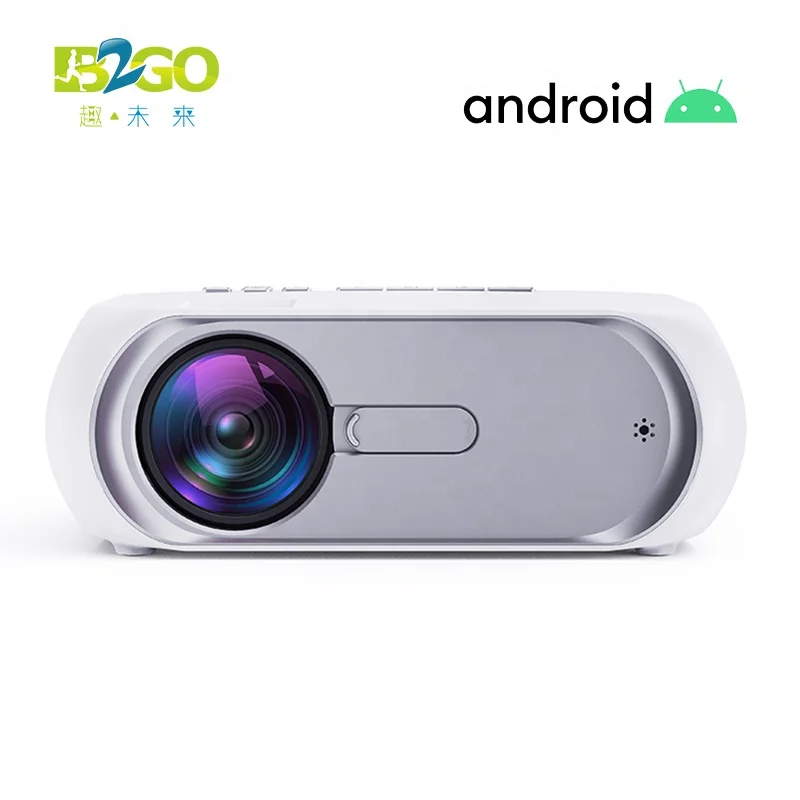 B2GO BX5 MAX-A Outdoor Movie Mini Full HD 1920*1080P 3D LED Wireless Laser 4K TV Android Mobile Projector