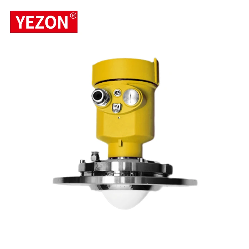 Radar level transmitter 24VDC RS485 cement silo level radar sensor for cement storage