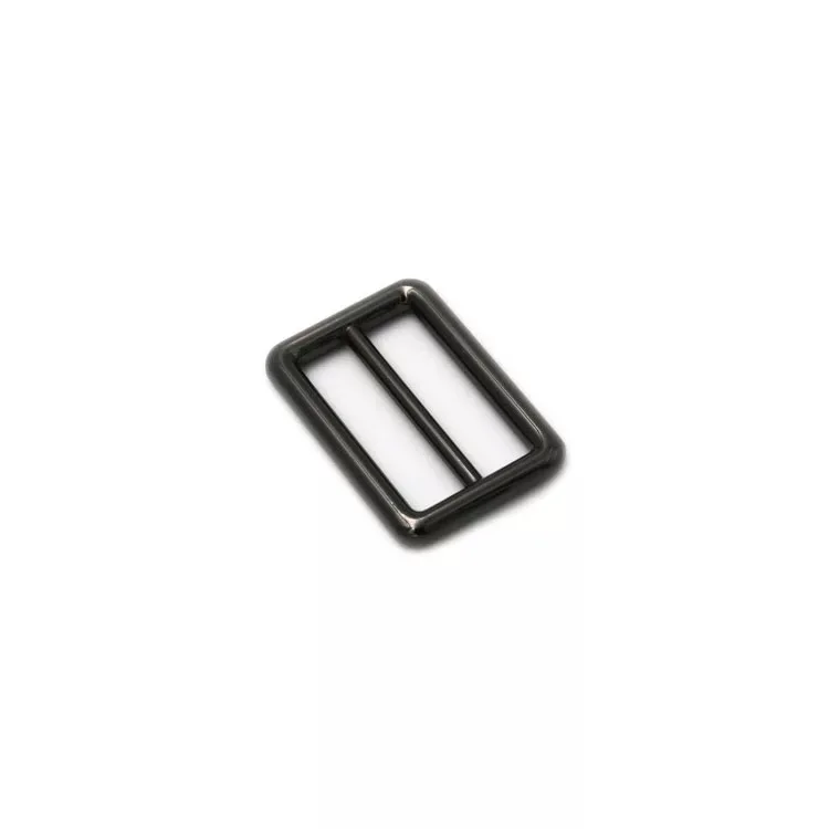 adjustable metal tri glide hat buckle for cap