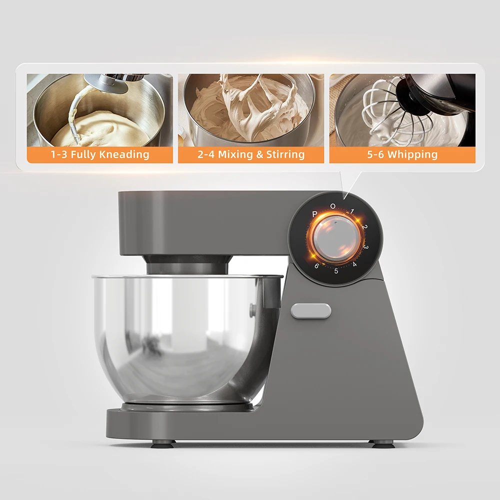Изготовление на заказ 1200 Вт Электрический ручной миксер многофункциональный спиральный бытовой для теста миксеры пищевых
