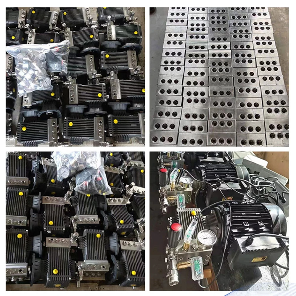 Top sale SML stainless steel pump head jetting machine high pressure pump supplier