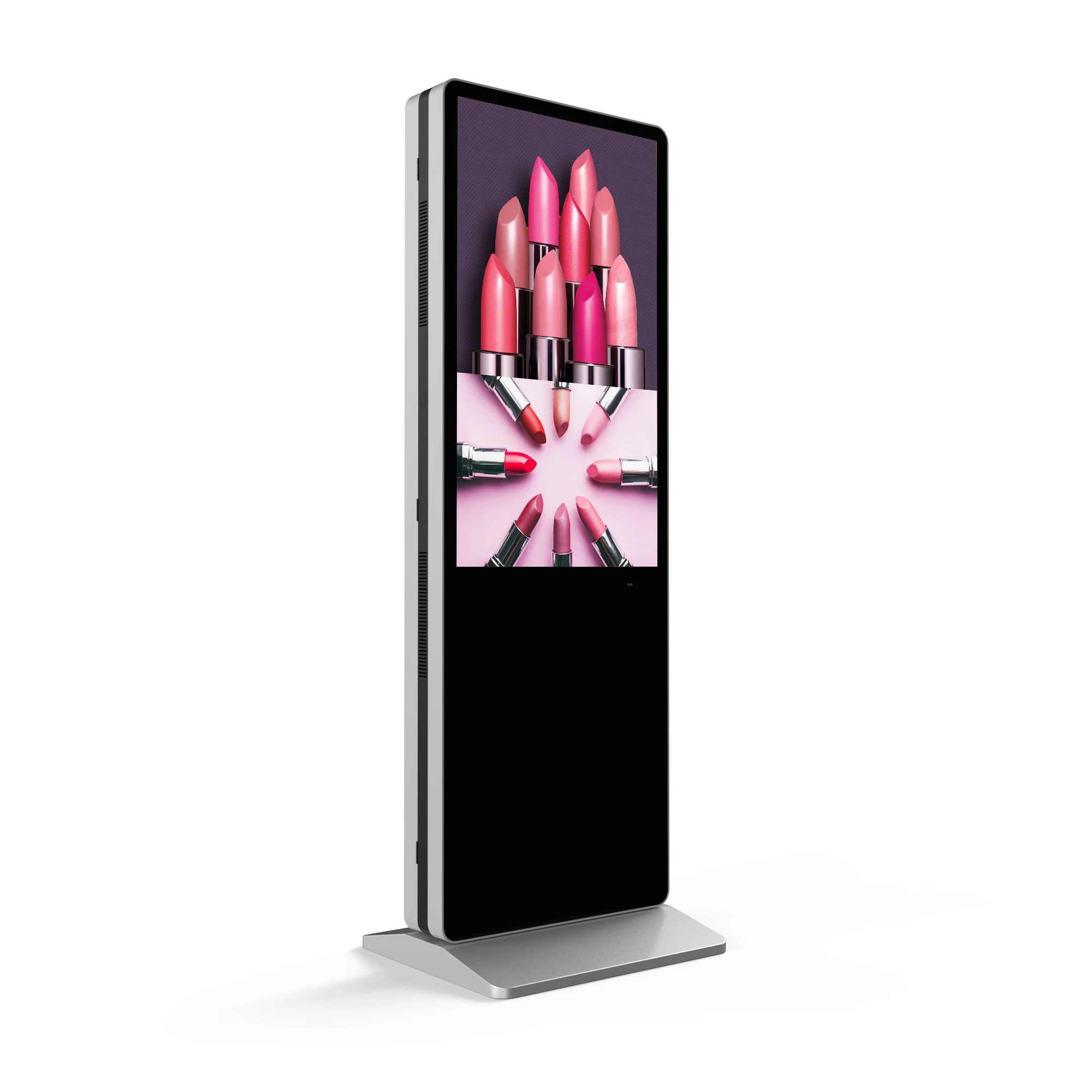 Двухсторонний ЖК-вертикальный рекламный монитор digital signage