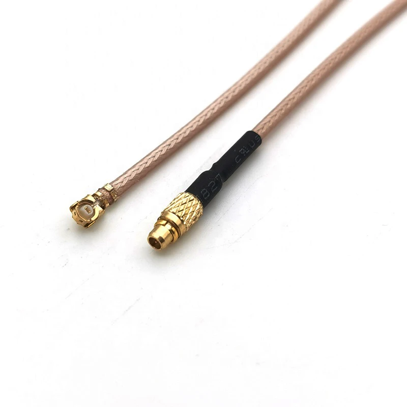 Hot sales MMCX Male  Straight to IPEX IPX UFI Micro  RF Coaxial Cable for RG178