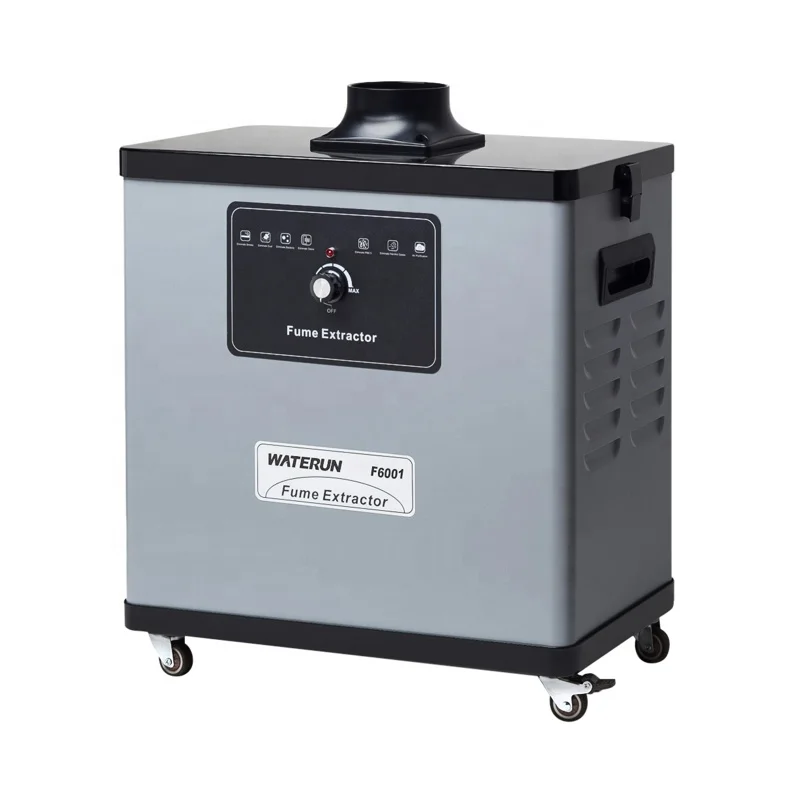 Single Arm Soldering Smoke Extractor Fan Mobile Fume Extractor for lab