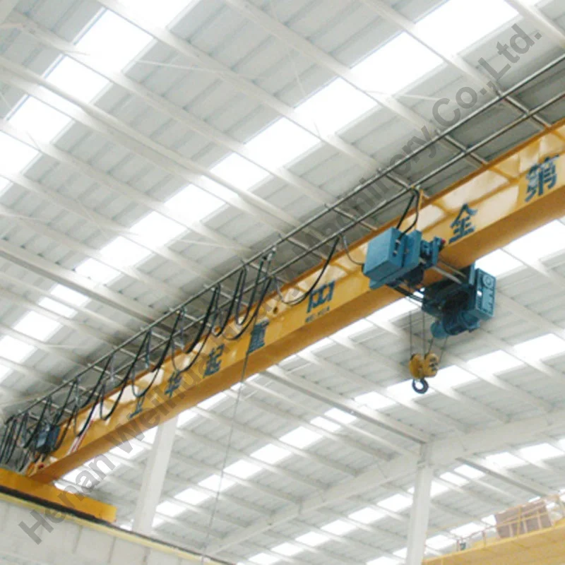 WEIHUA european style 3 ton 5 ton single girder overhead bridge crane for sale