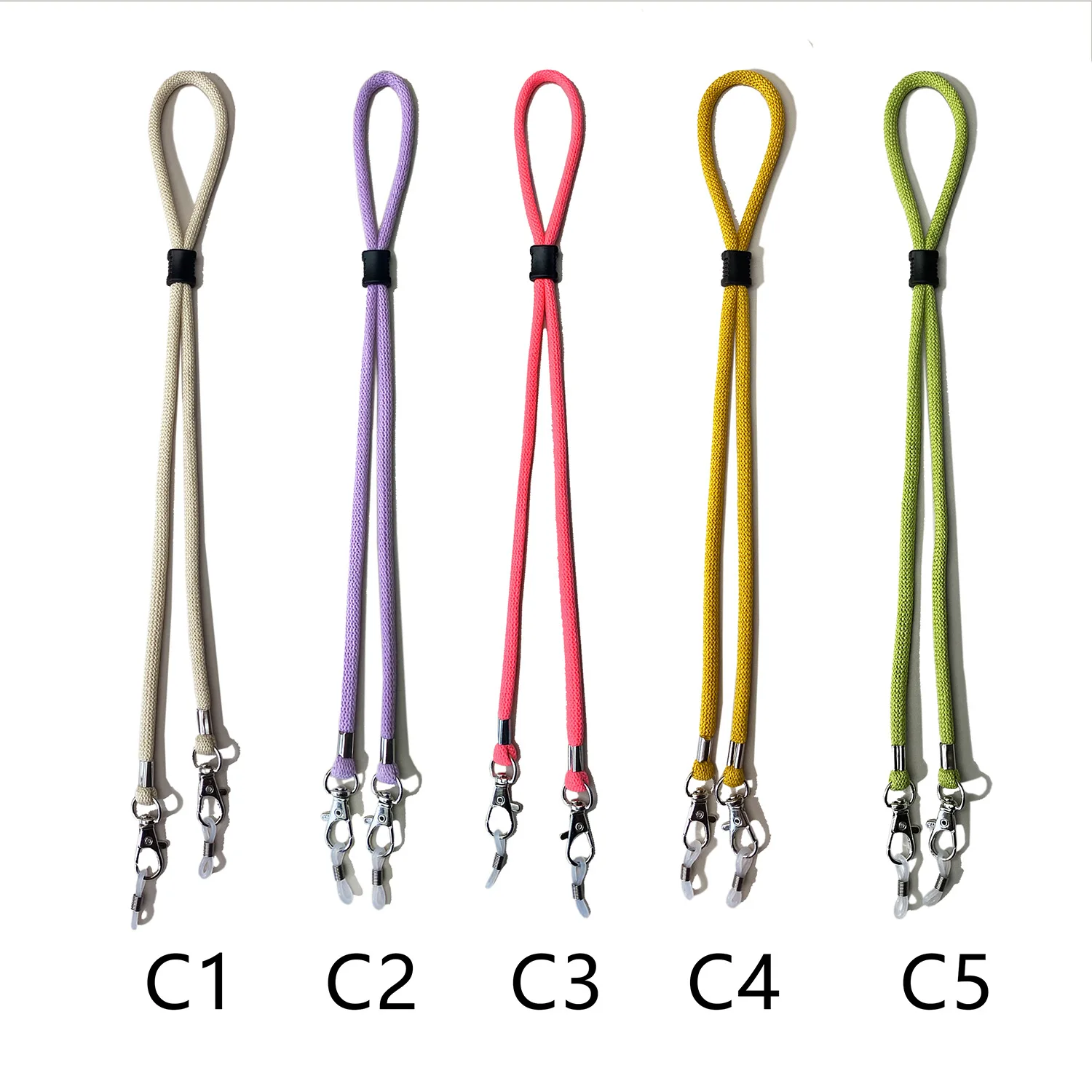 2023 Мягкая Веревка цвет полиэстер Регулируемый 5 мм удобные очки