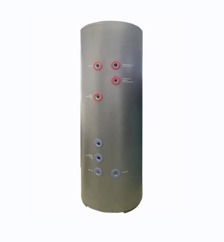 Buffer Tank Stainless Steel Tanks With SUS 304 316 Hot Water Tank Air Source Boiler Gas Heat Pump