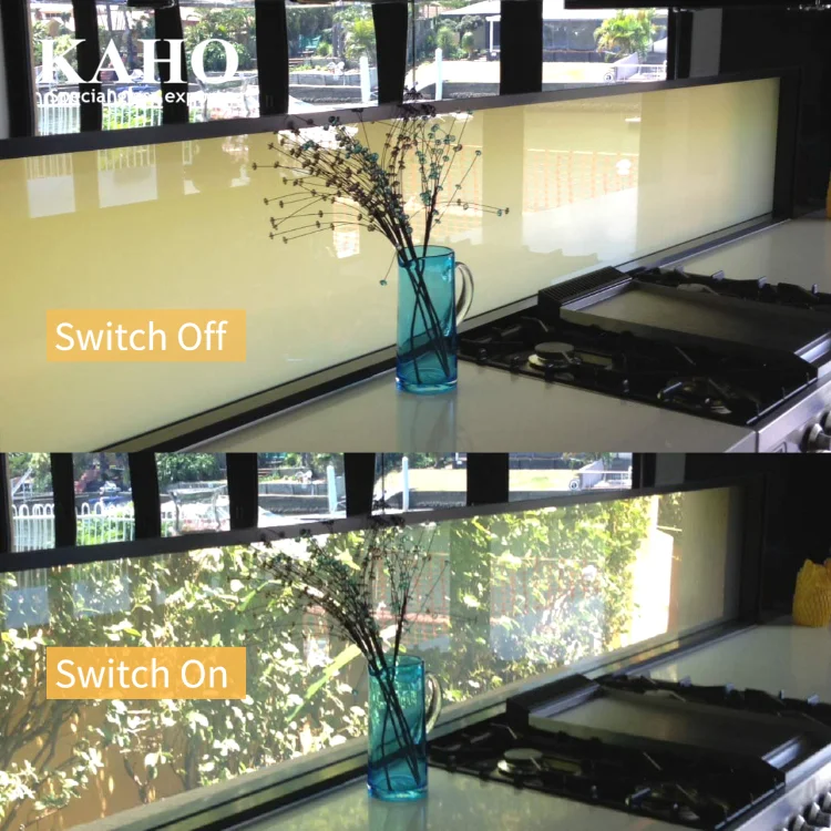 Smart Glass Technology , Smart Film Windows Pdlc Film Glass Smart