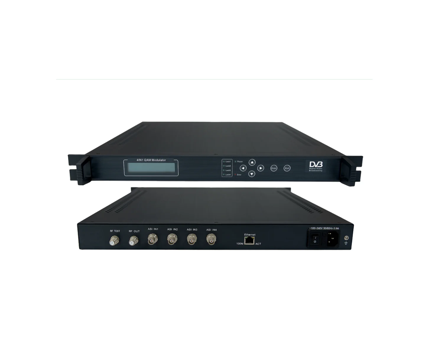 Digital CATV Headend System 4 in 1 QAM Modulator