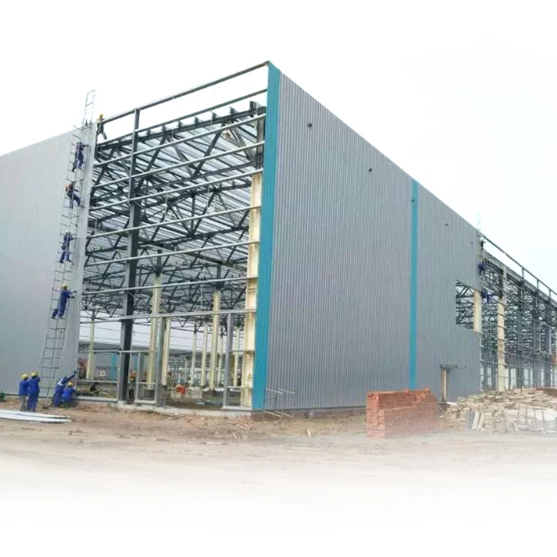 China Wholesale Cheapest High-Strength Prefab Light Steel Structure Warehouse