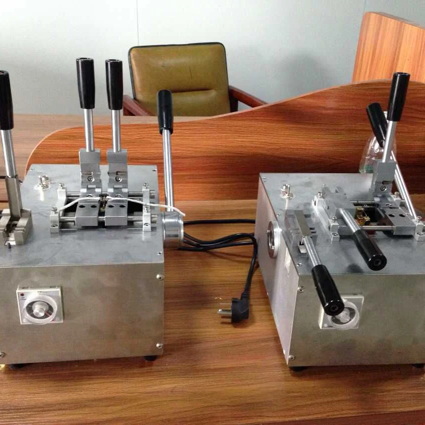 roller blinds components  cord string chain joint machine  cord strings cut and weld machine