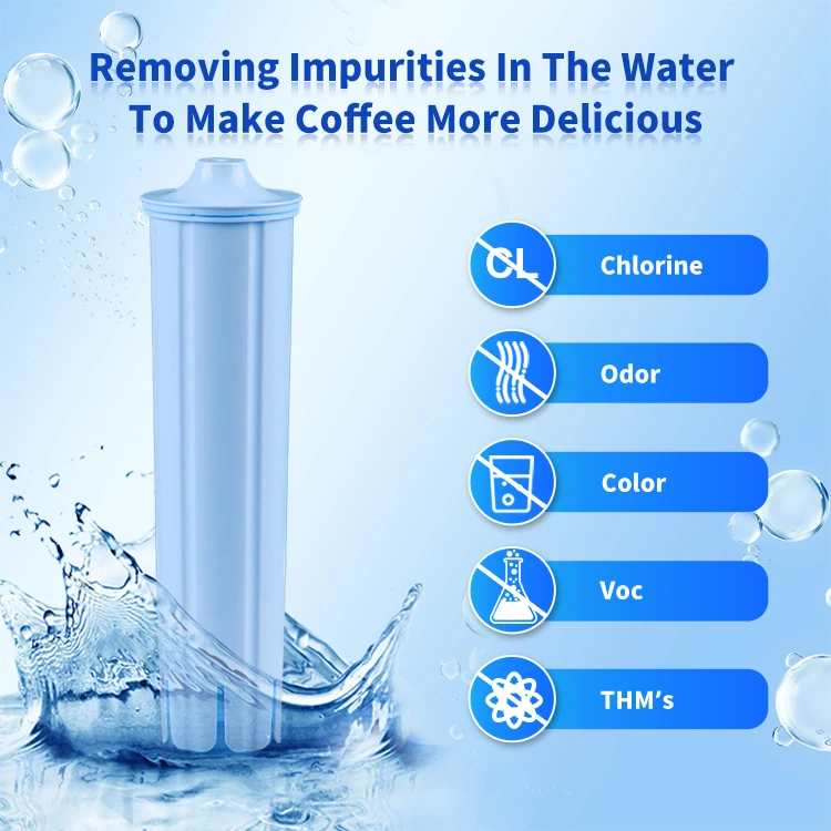 Makes coffee taste better unique structure Juar Capress o Clearyl Blue  71445 67879 ENA3ENA4 ENA5 J6 J95Auto-Coffee water filter