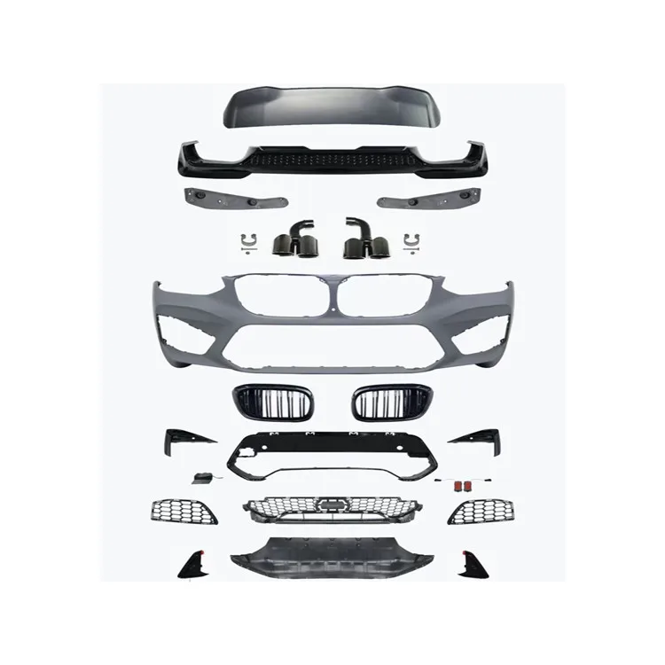 Горячая Распродажа и высокое качество Автомобильный передний бампер прожектор губа шест для BMW X3 G01 G08 обновление до X3M 2017-2019