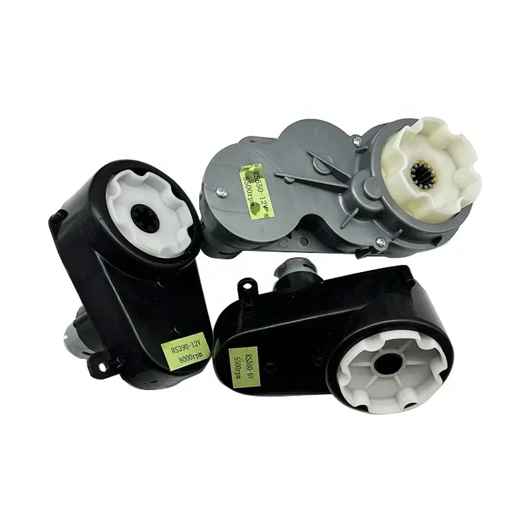 High quality Toy car 6 plum gear box with motor children electric engine car gearbox