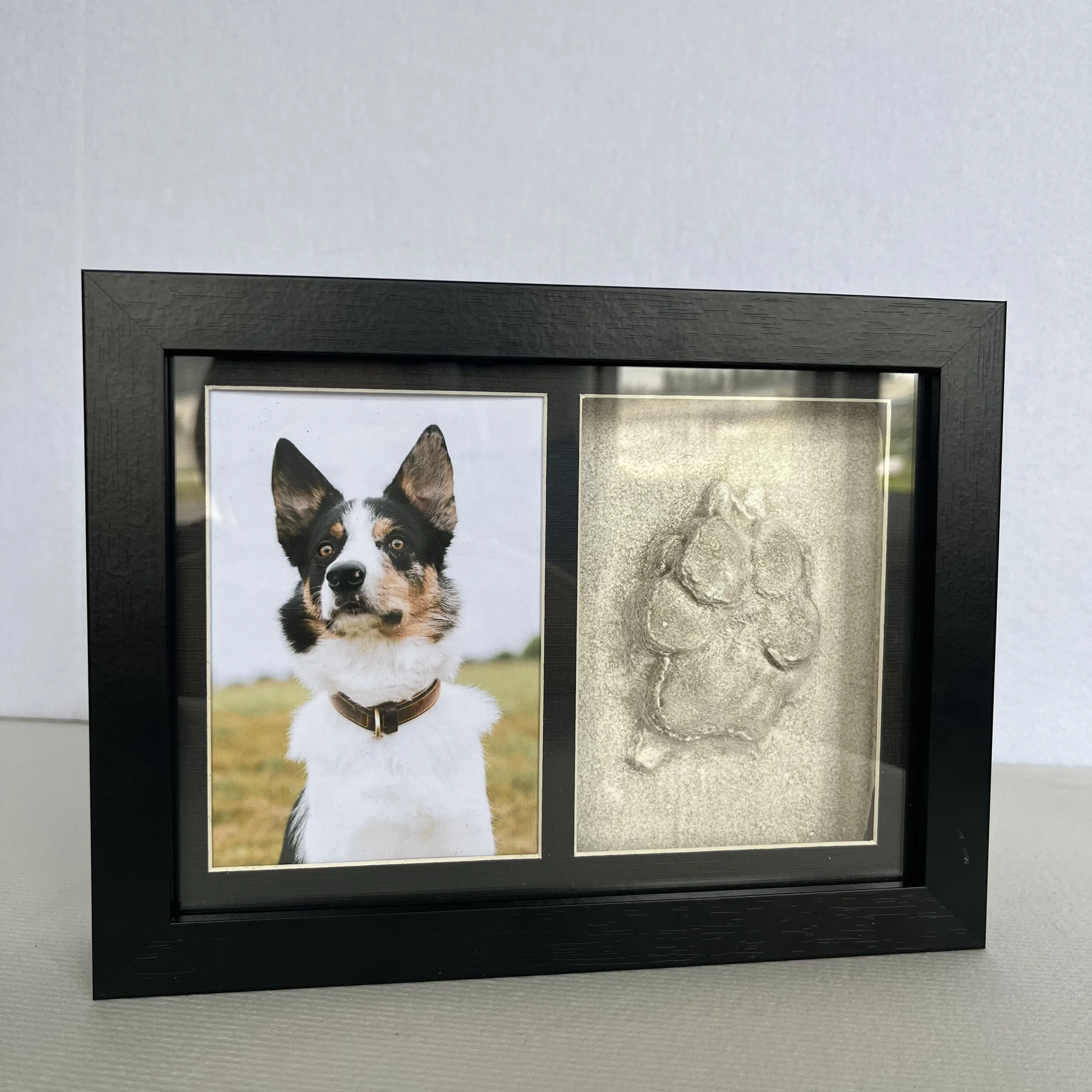 Baby Footprint Foot and Hand Print Kit Keepsake Frame Nursery Pictures Frames Hand Print Mold Kit Newborn Essentials Shower Gift