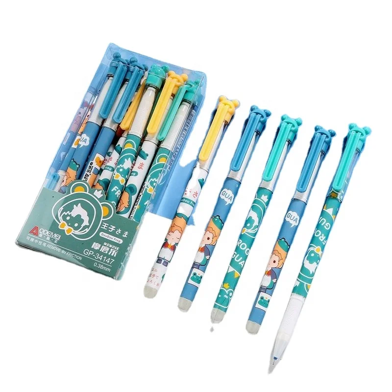 Hot sale environmental protection low price school gel pen Erasable gel pen 0.5mm