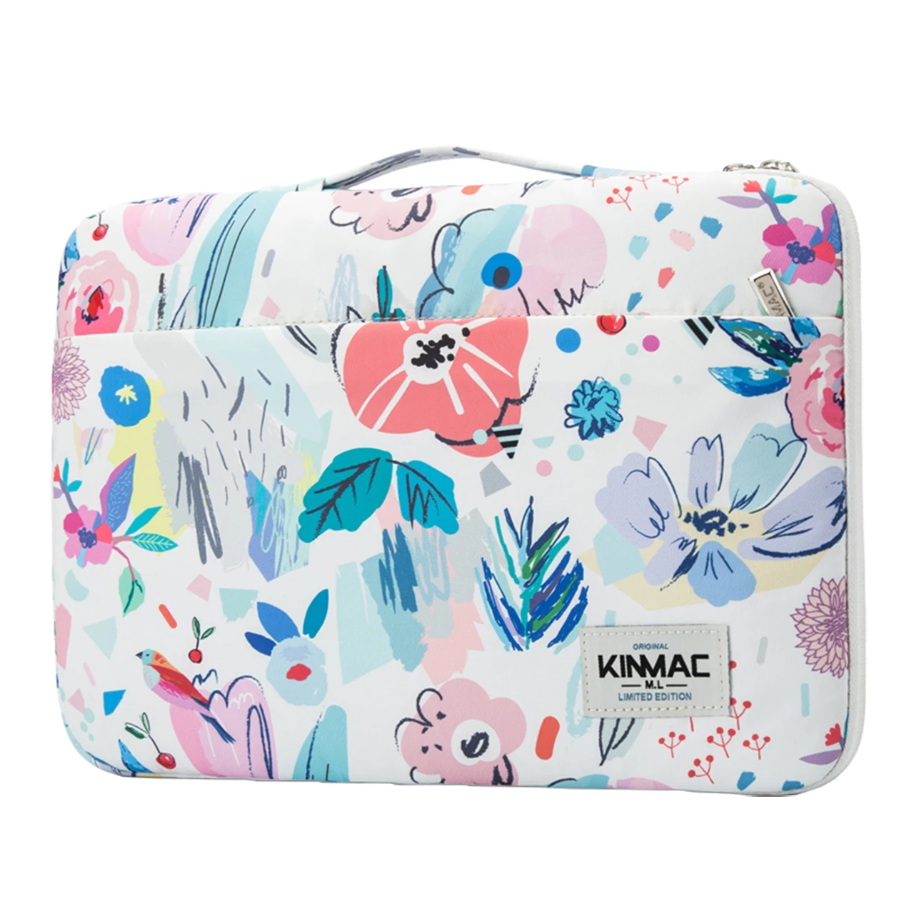 Kinmac Flowers 360 Protective Water Resistant 14  inch Laptop Case Bag Sleeve for 15.4 inch MacBook Air 14 inch Laptop College