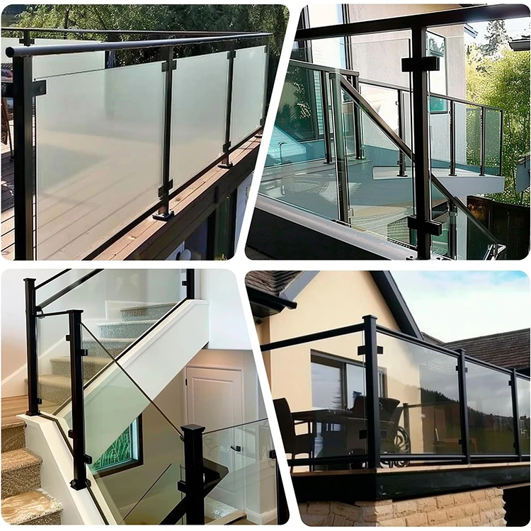 Adjustable Glass Clamp Fittings for 12mm glass 90 degree corner glass holder for corridor