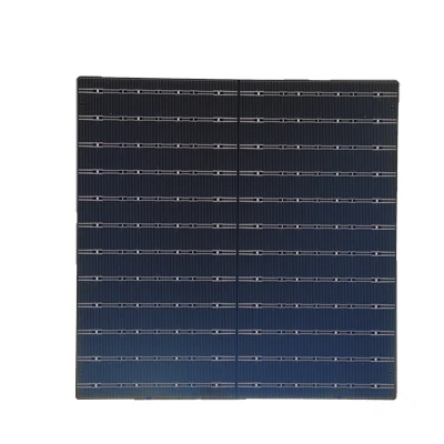wholesale 210mm*210mm 12bb monocrystalline  wafer solar cell high efficiency 22.1%-23.4% for pv module and solar power system