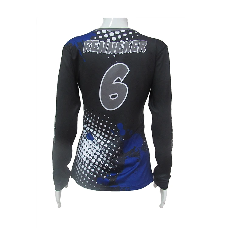 2020 custom high quality volleyball shirts with all kinds of sleeve length
