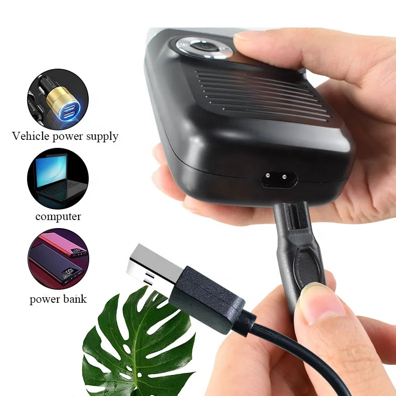 Balding Clipper Electric Man Shaver Razor LCD Power & Speeds Display USB Power Professional 2 in 1 USB Interface Male Face 5W