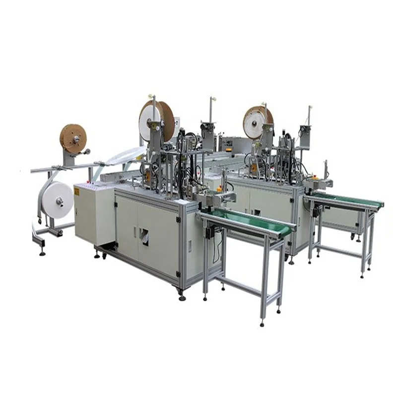 Full Automatic 3 layer  N95 KN95 KF94 FFP Disposable Surgical Medical Face Mask Machine production line manufacturing equipment