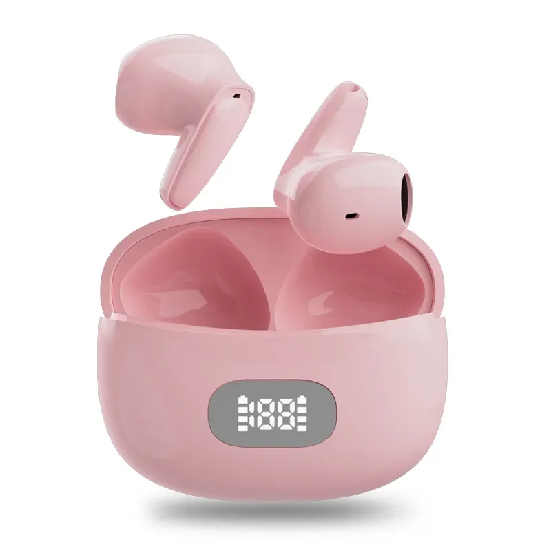 Newest For iPod Sport Music Portable Mini Wireless Earbuds Half in-Ear Headphones HiFi Sound TWS Headset Bluetooth Earphones